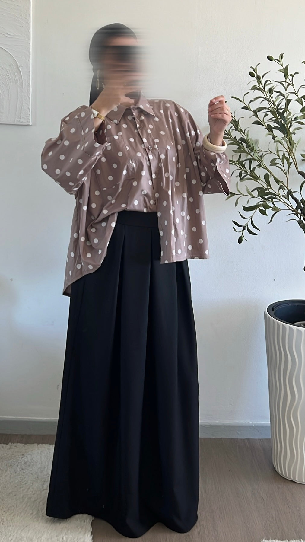 Chemise Elena à pois